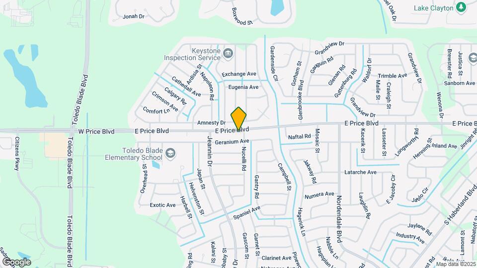 1469 E Price Blvd Map and Location Details
