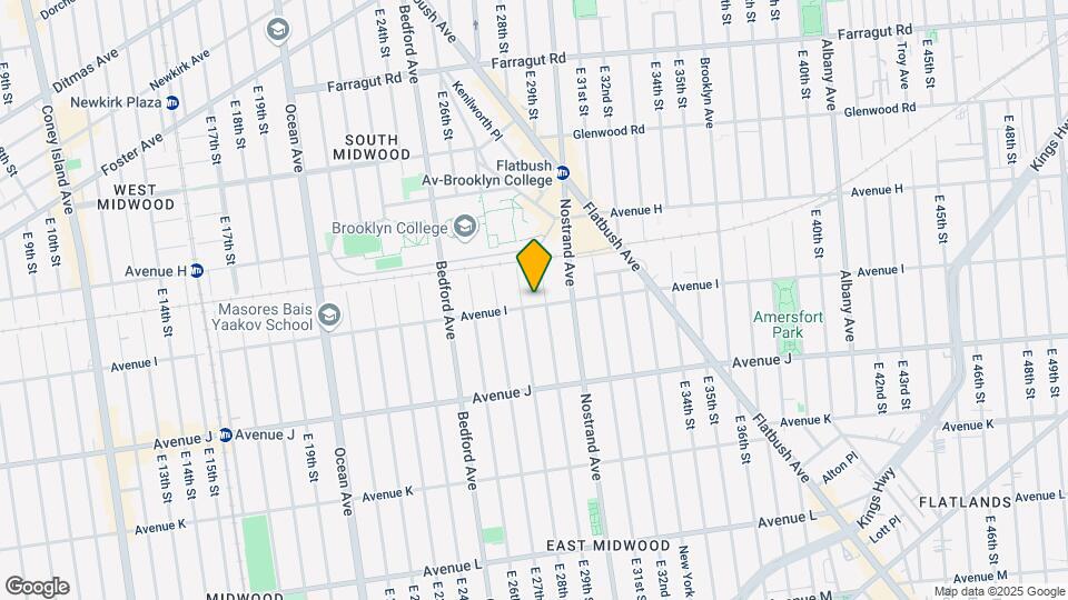 2809 Avenue I, Unit 3 Map and Location Details