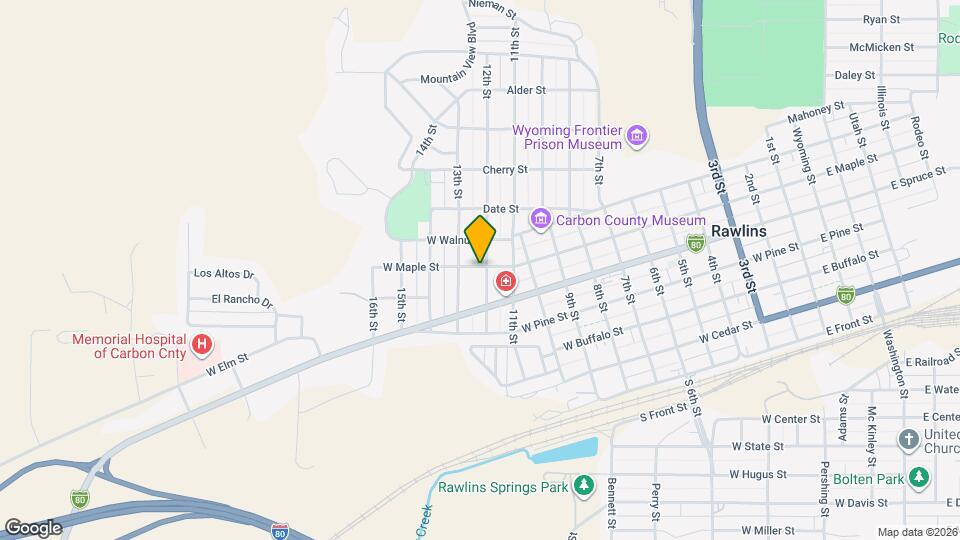 1204 W Maple St Map and Location Details