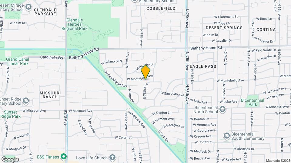 5678 N 78th Ave Mapa y Detalles de la Ubicación