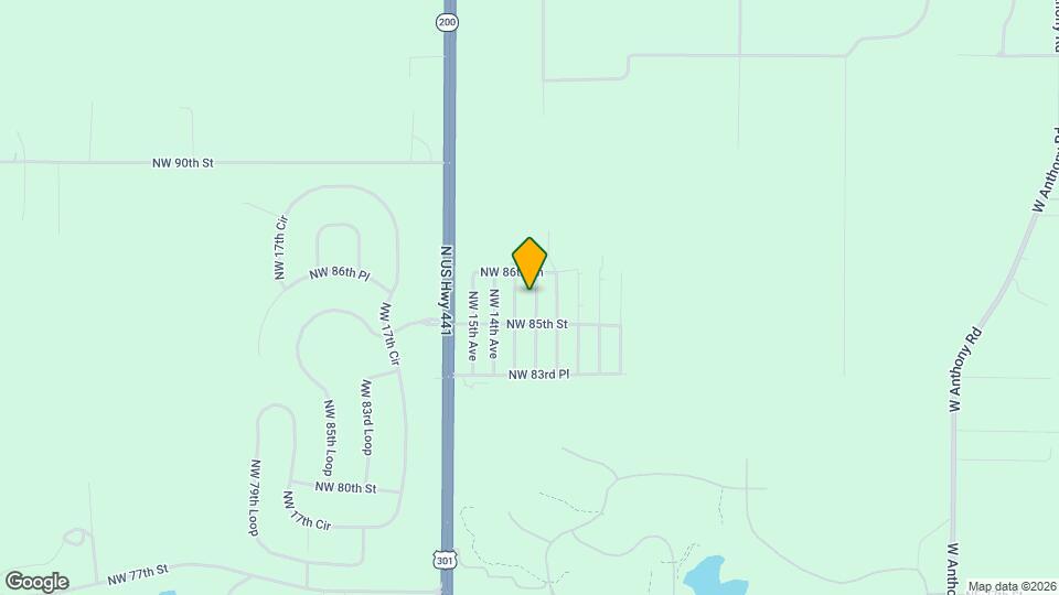 8600 NW 12th Ct Map and Location Details