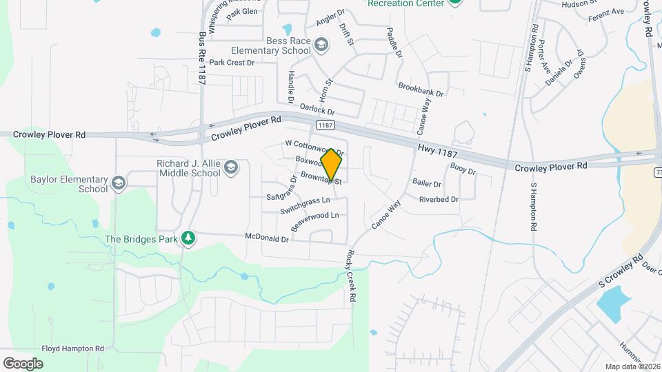 1117 Browntop St Map and Location Details