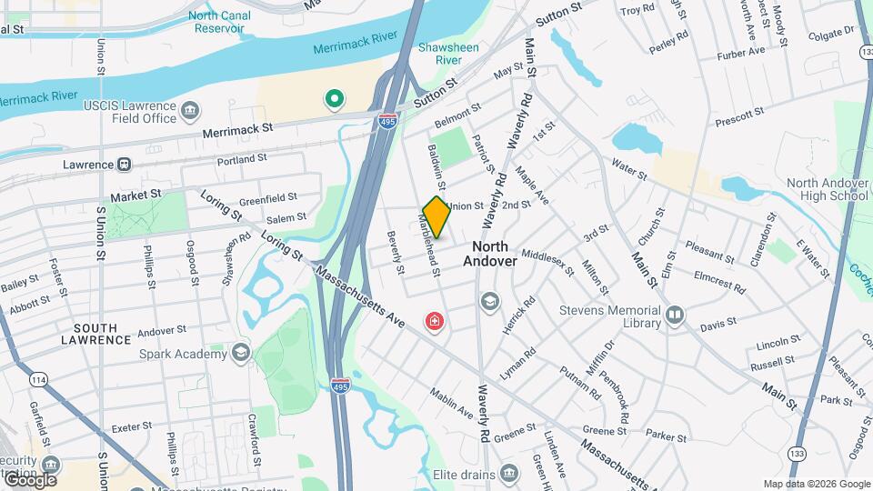 263 Middlesex St Map and Location Details