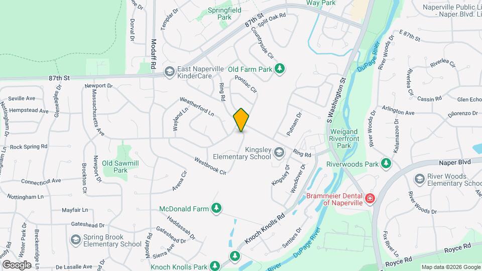 235 Westbrook Cir Map and Location Details