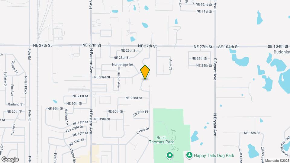 2412 E Hills Dr Mapa y Detalles de la Ubicación