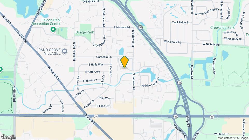 1873 N Green Ln N Map and Location Details