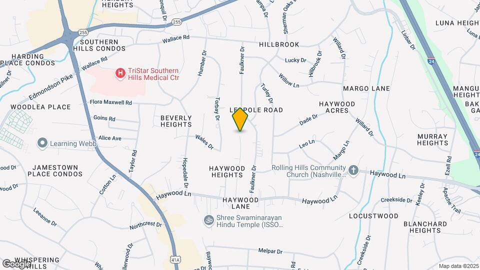 4088 Hollis Hill Dr Map and Location Details
