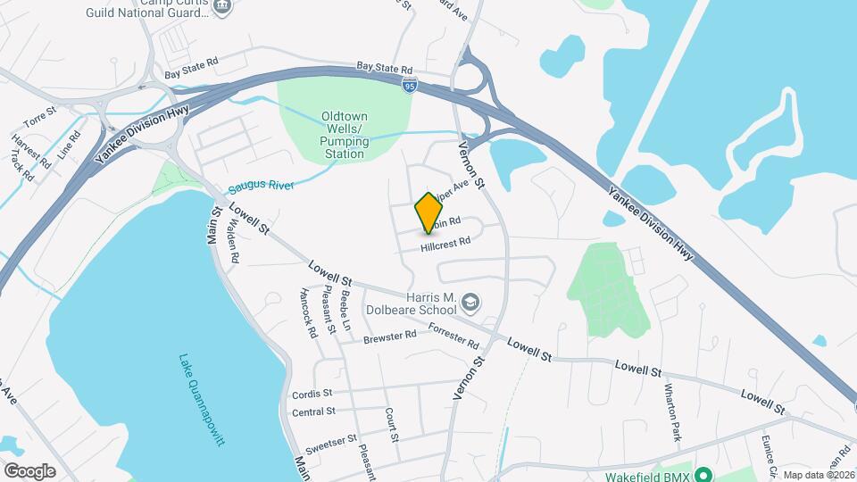 33 Hillcrest Rd Map and Location Details