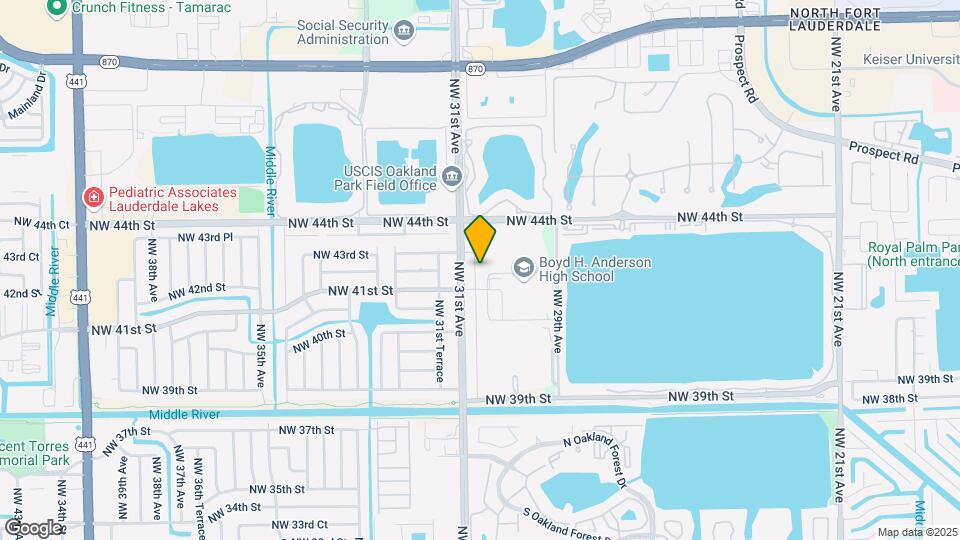 4130 NW 30 Ter Map and Location Details