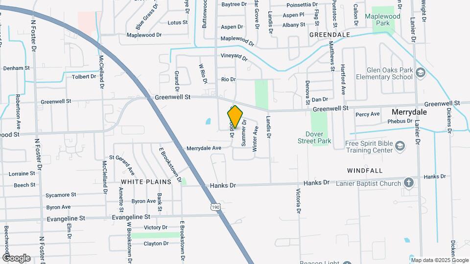 5416 Satinwood Dr Map and Location Details