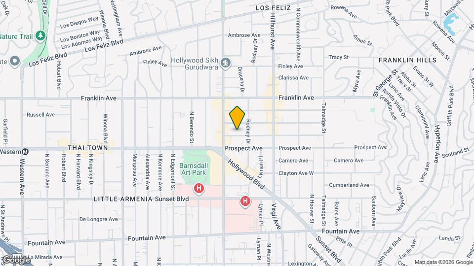 4625 Kingswell Ave Map and Location Details