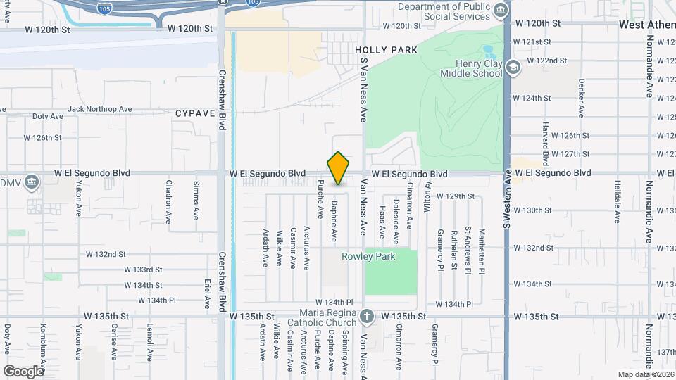 2319 W 129th St Map and Location Details