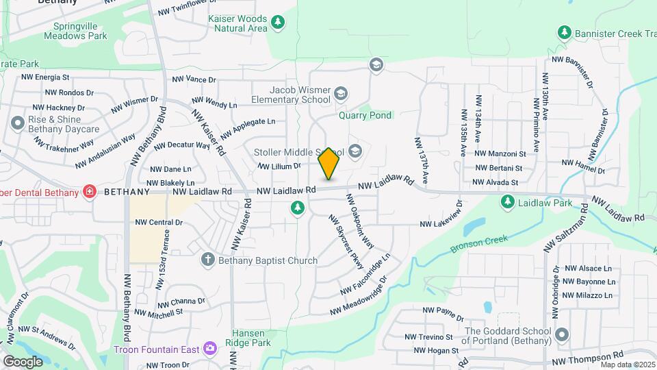 5058 NW Crady Ln Map and Location Details