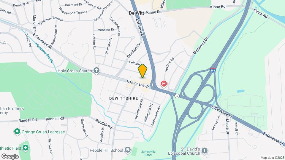 4449 E Genesee St Map and Location Details