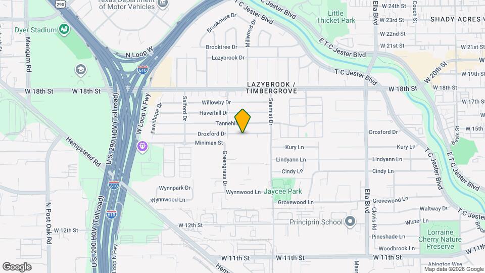 2310 Droxford Dr Map and Location Details