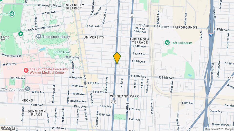 1610 Summit St Mapa y Detalles de la Ubicación
