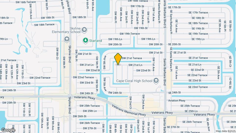 2135 SW 4th Ave Map and Location Details
