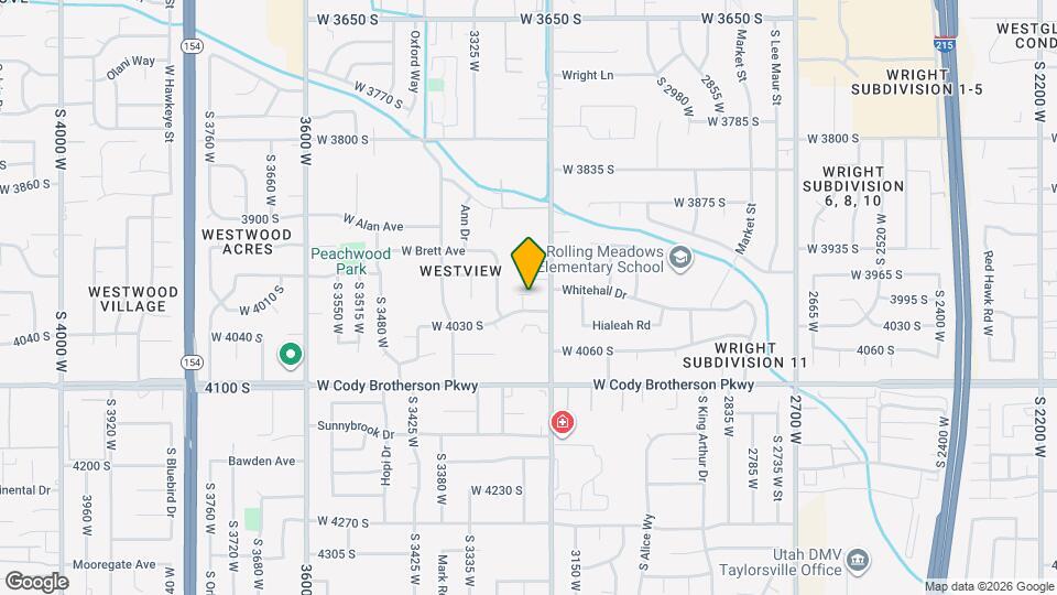 4001 S 3250 W Map and Location Details