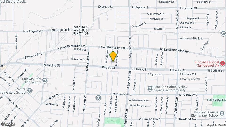 4014 N Foxdale Ave, Unit 4014 B Map and Location Details