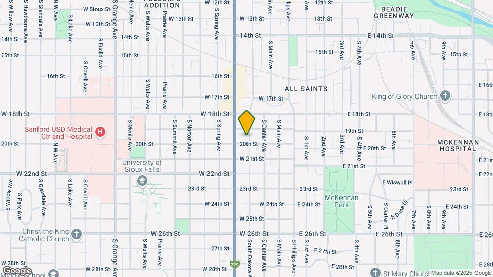 1121 S Dakota Ave Map and Location Details