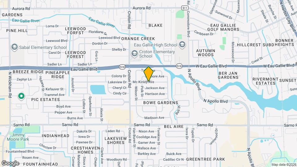 1921 Mc Kinley Ave Map and Location Details