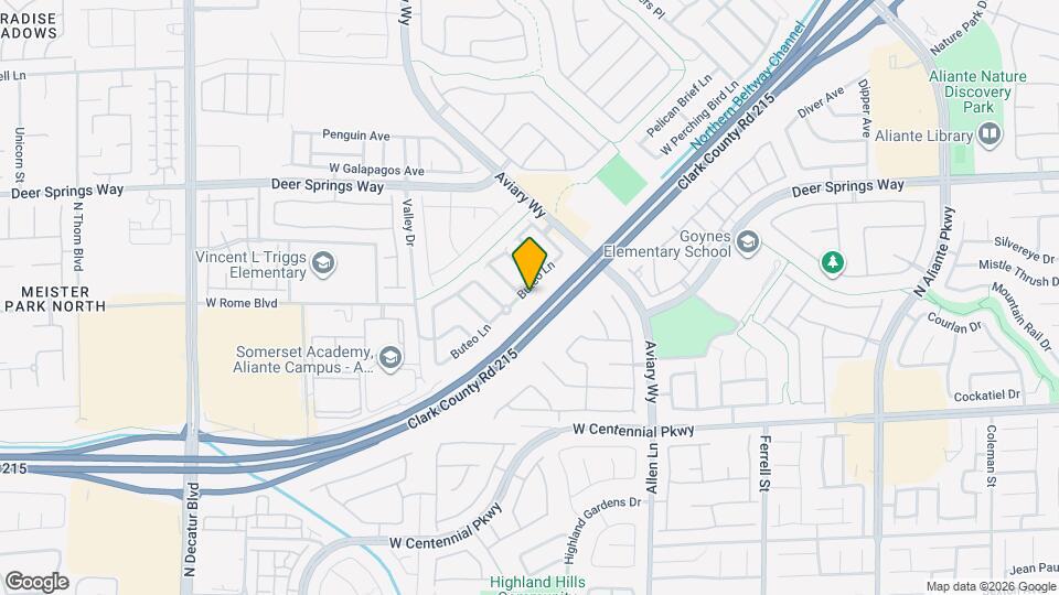 4013 Buteo Ln Map and Location Details