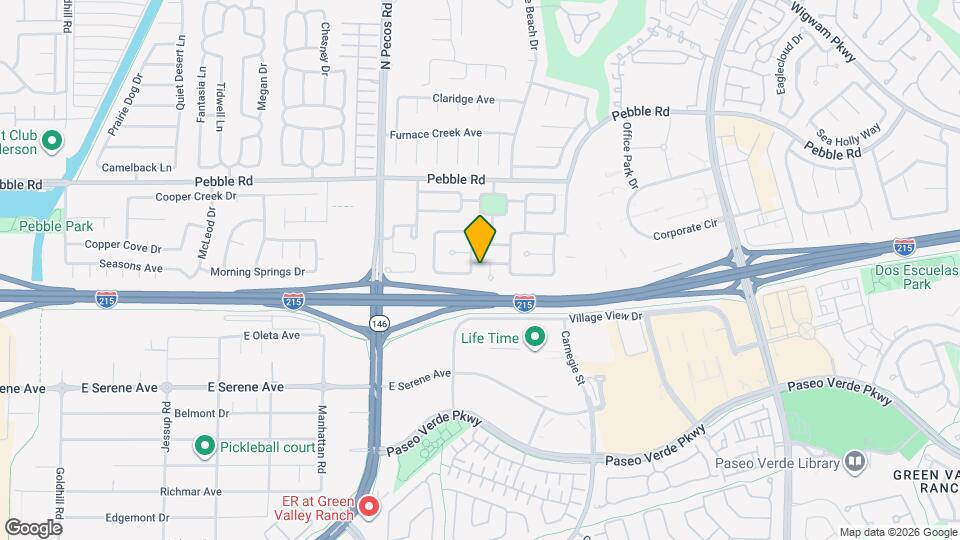 2443 Avenida Flores Map and Location Details