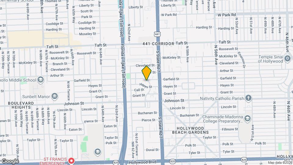 1116 N 61st Ave Map and Location Details