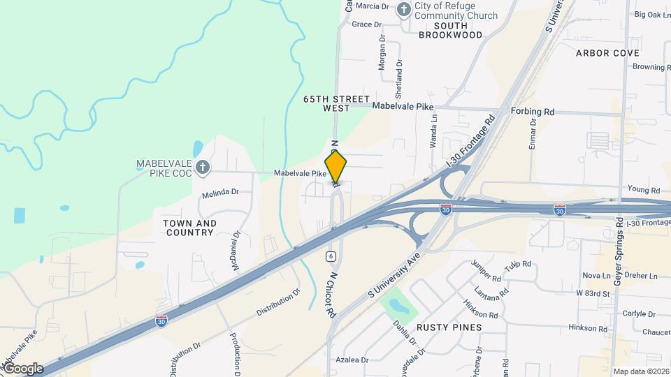 Old Oaks Apartments Map and Location Details