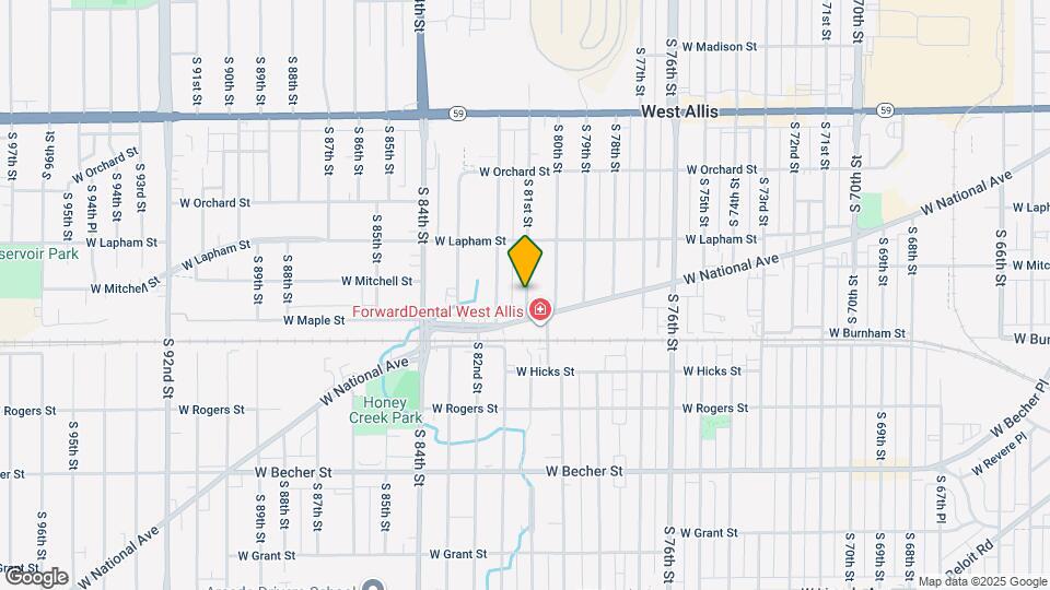 1741 S 81st St Map and Location Details