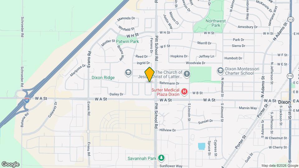 265 Sanborn Ln Map and Location Details