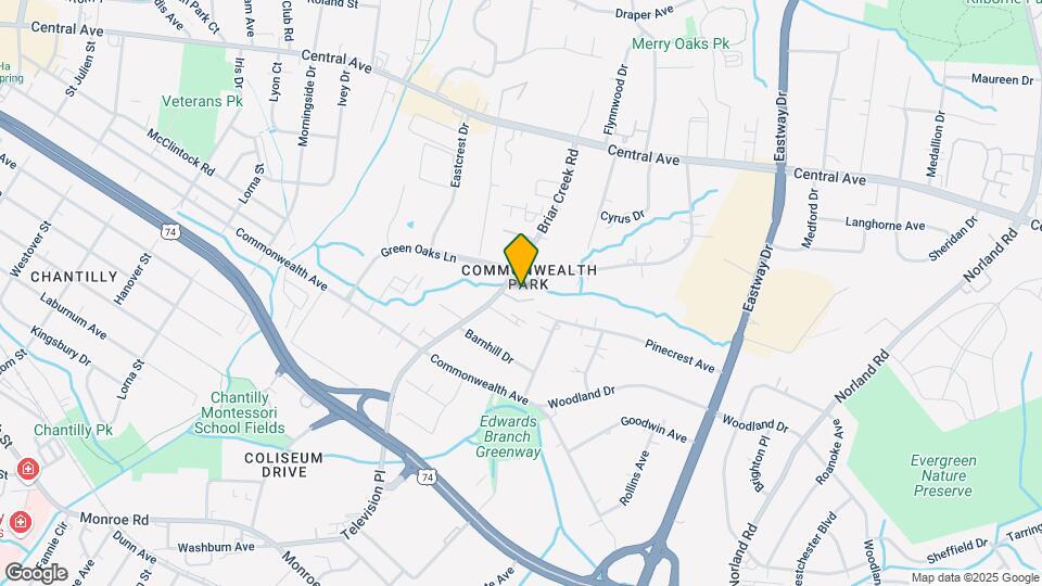 1334 Briar Creek Rd, Unit 116 Map and Location Details