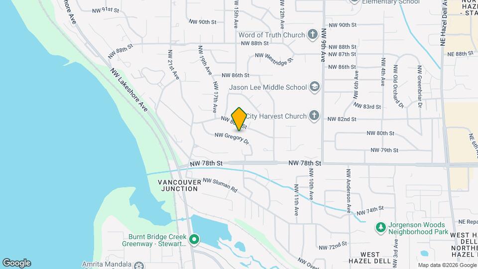 1510 NW Gregory Dr Mapa y Detalles de la Ubicación