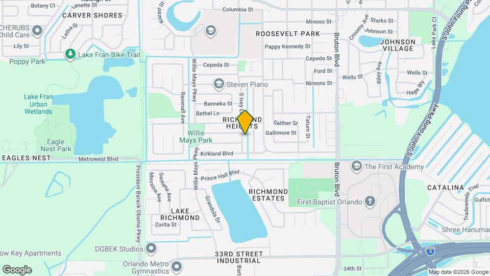 2151 S Ivey Ln Map and Location Details