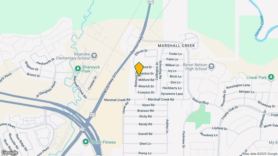 205 Millford Rd Map and Location Details