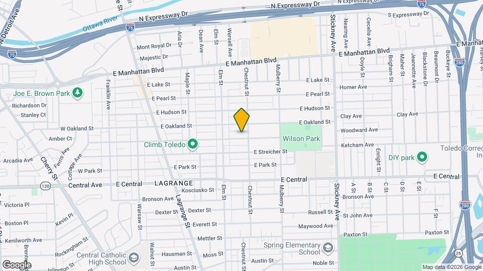 441 E Weber St Map and Location Details