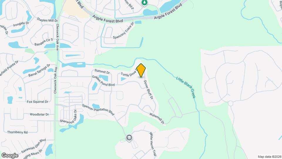 2892 Golden Pond Blvd Map and Location Details