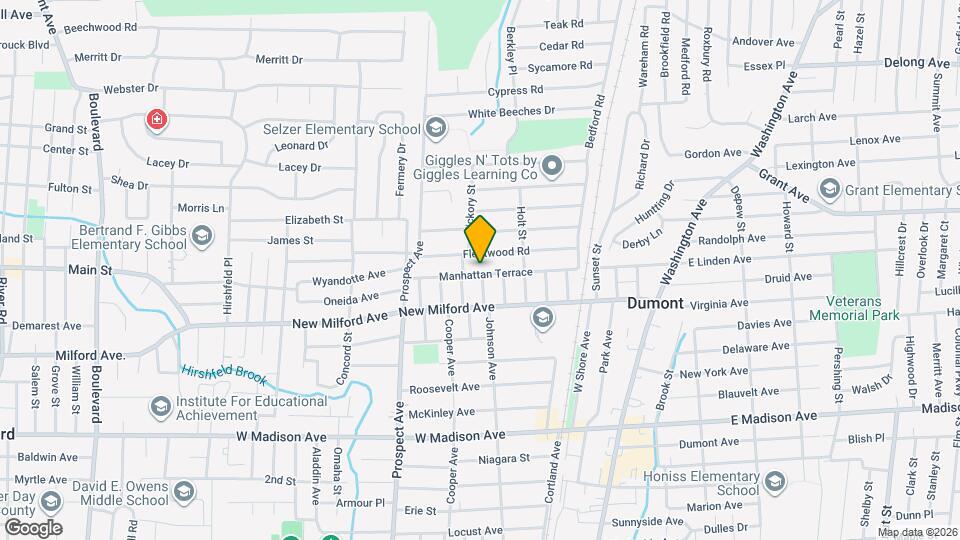 222 Manhattan Terrace Map and Location Details