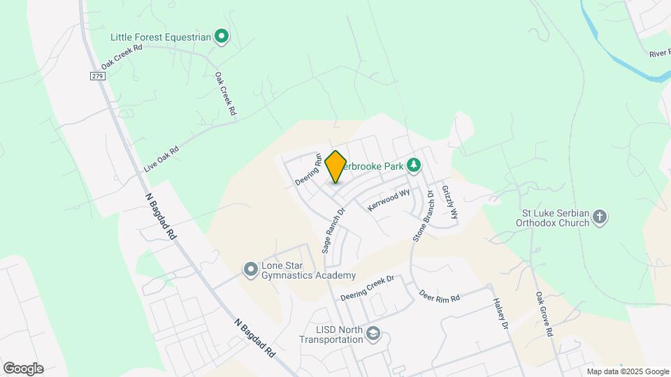 1237 Oak Chase Wy Map and Location Details