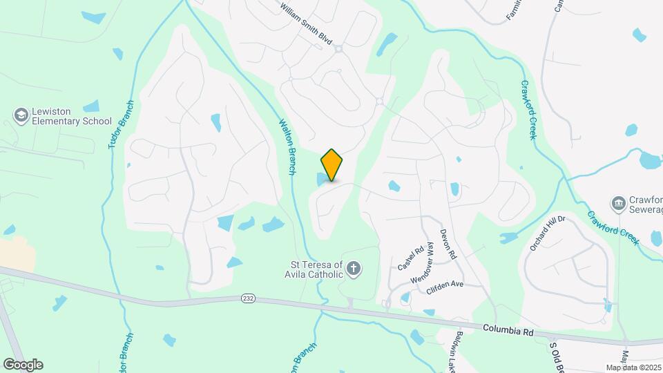 848 Tyler Woods Dr Map and Location Details