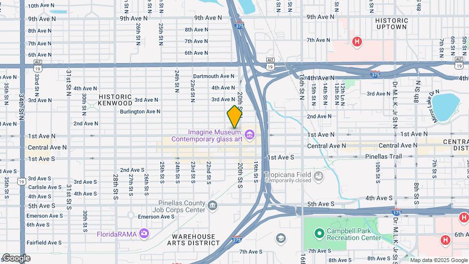 2027 N 1st Ave Map and Location Details