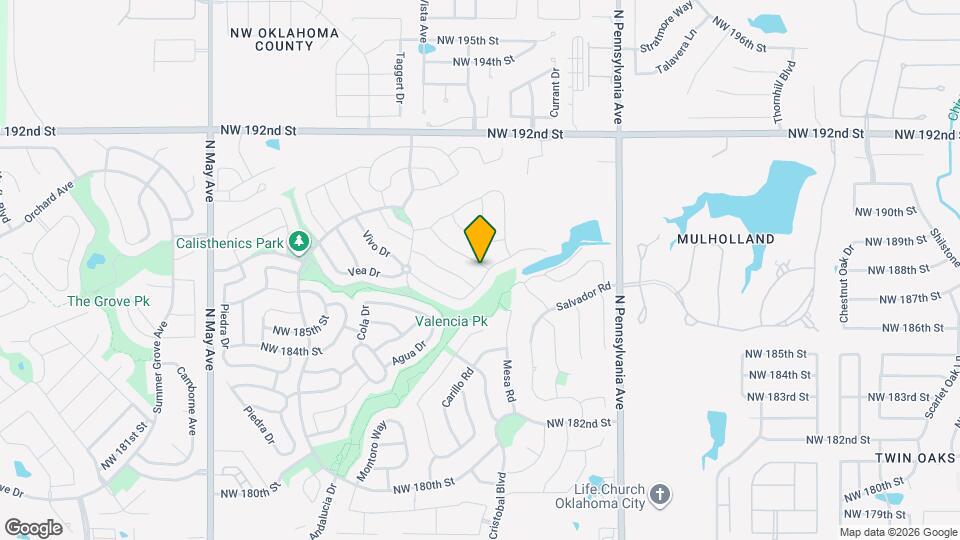 2305 Roca Dr Map and Location Details