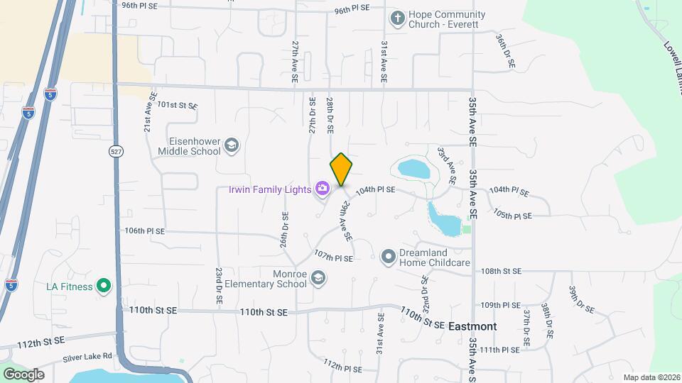 2832 104th Pl SE Mapa y Detalles de la Ubicación