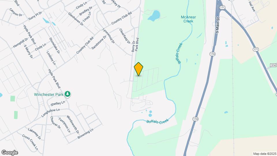 1611 American Dr Map and Location Details