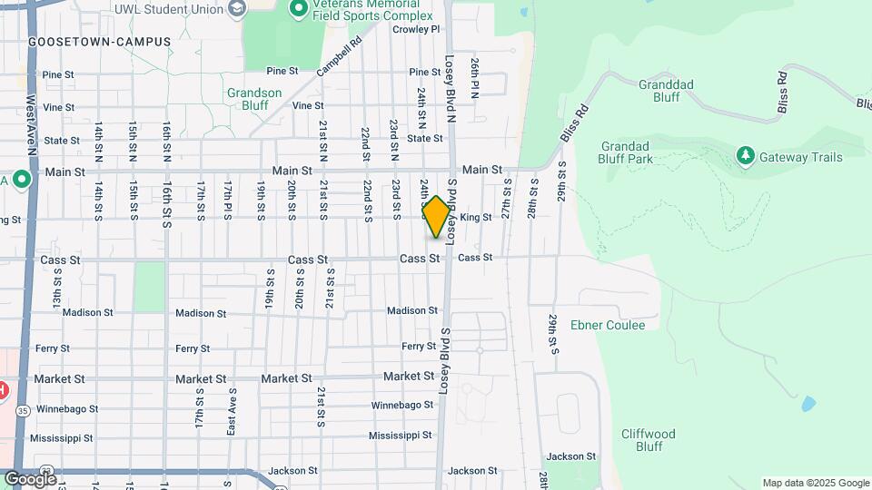 2415 Cass St Map and Location Details