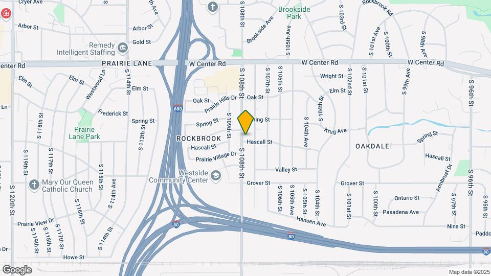3223 S 108th St Map and Location Details