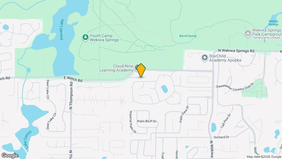 1688 Sweetwater W Cir Mapa y Detalles de la Ubicación