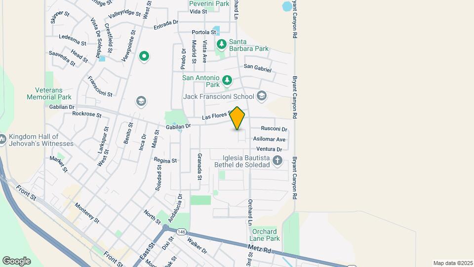 Gabilan Family Apartments Map and Location Details