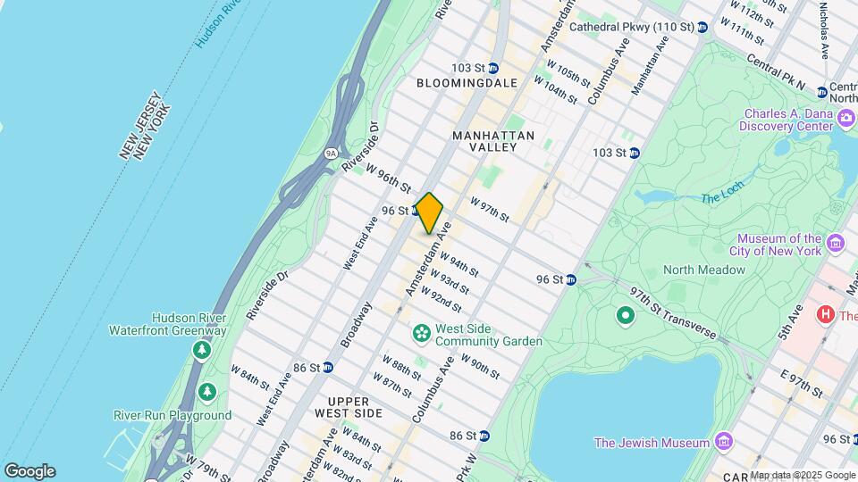 706-708 Amsterdam Ave Mapa y Detalles de la Ubicación