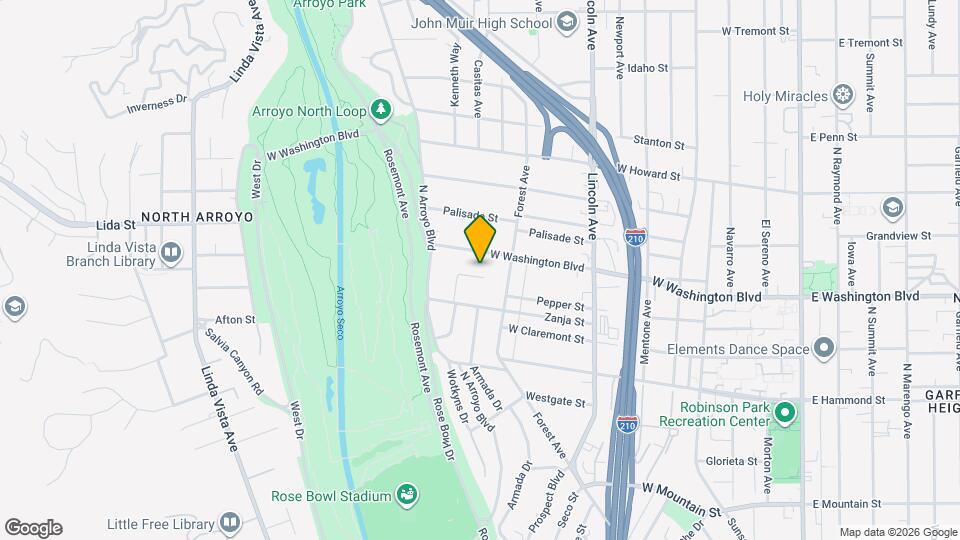 1329 Solita Rd Mapa y Detalles de la Ubicación